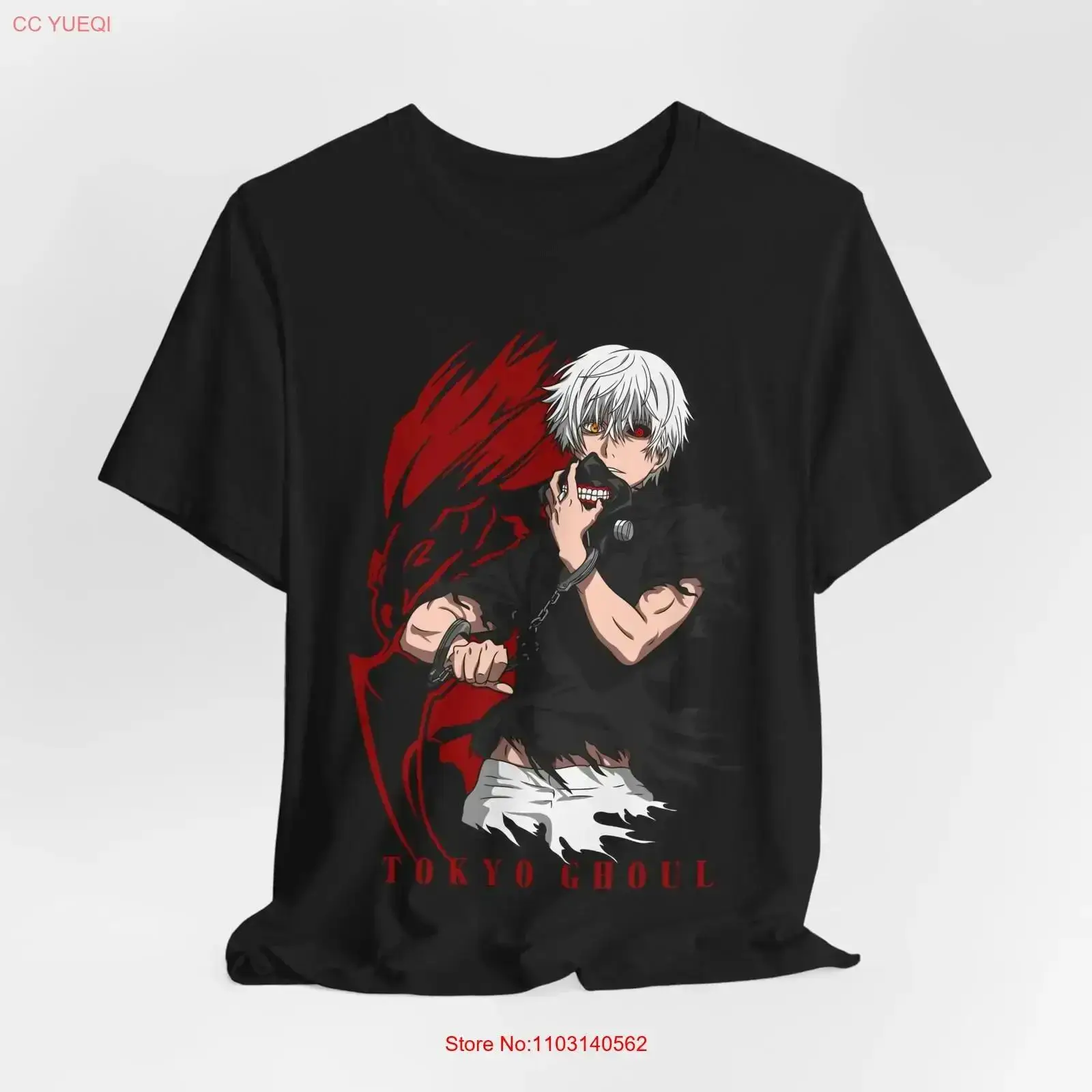 Anime Merchandise T-Shirts - เสื้อยืดอนิเมะโตเกียวกูล สินค้าสำหรับแฟนคลับ สไตล์วินเทจ ลุคเท่ห์ ใส่สบาย เสื้อผ้าดีไซเนอร์