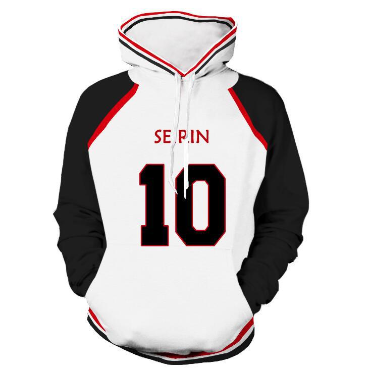 Anime Merchandise Jacket - สินค้าอนิเมะบาสเก็ตบอลของคุโรโกะ, คุโรโกะ ไม่มี. เสื้อแจ็คเก็ตมีฮู้ดลายการ์ตูน 2 ตัว