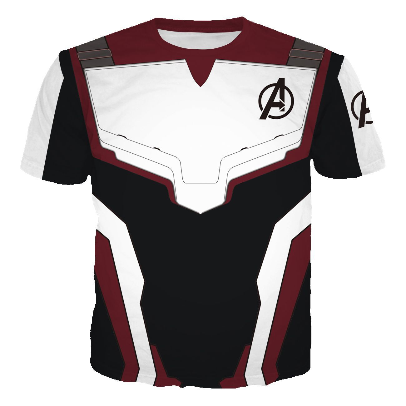 Anime Merchandise Jacket - Avengers 4 Quantum Battle Suit แขนสั้น