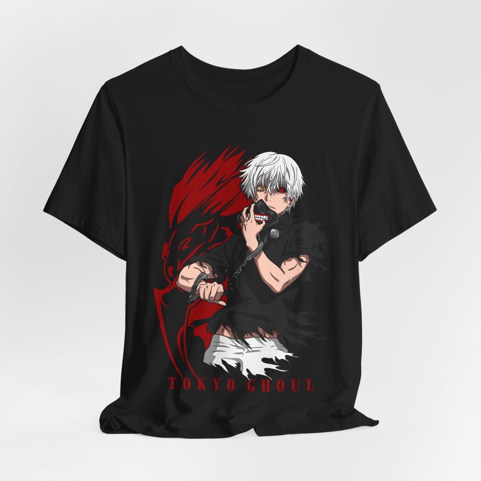 Anime Merchandise T-Shirts - เสื้อยืดอนิเมะ Tokyo Ghoul, เสื้อยืดแขนสั้นสำหรับทุกเพศ, สินค้าสำหรับแฟนคลับ, ของขวัญ