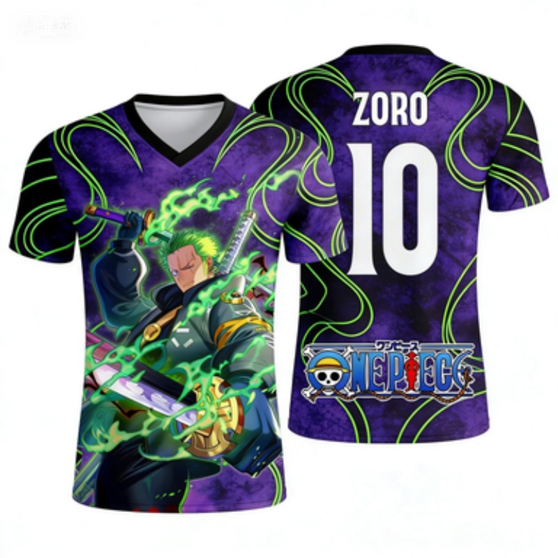 Anime Themed Merchandise - 2026 ฤดูร้อนใหม่อะนิเมะฟุตบอลกีฬาเสื้อยืดแขนสั้นแห้งเร็วสำหรับผู้ใหญ่และเด็ก