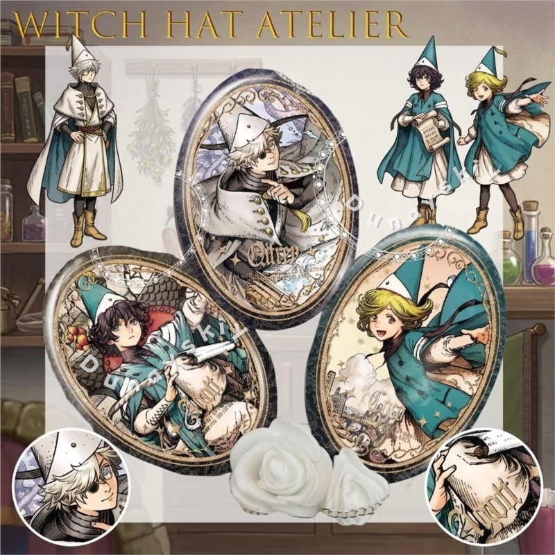หมวกแม่มด Atelier Tongari Bous - Pin Button Badge บทวิจารณ์และราคา