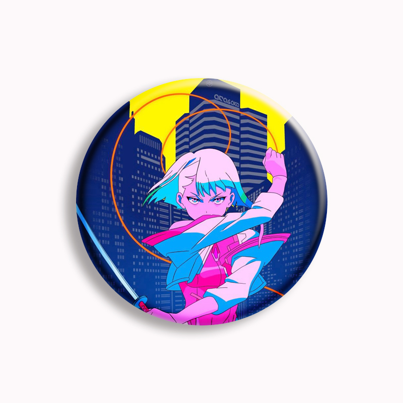 การ์ตูนอะนิเมะ C_Cyberpunks E- - Pin Button Badge บทวิจารณ์และราคา
