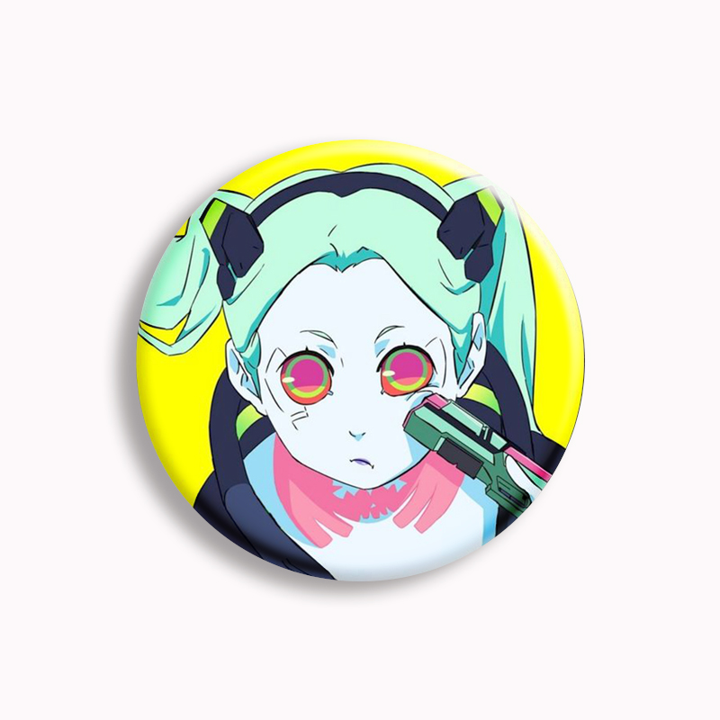 การ์ตูนอะนิเมะ C_Cyberpunks E- - Pin Button Badge บทวิจารณ์และราคา