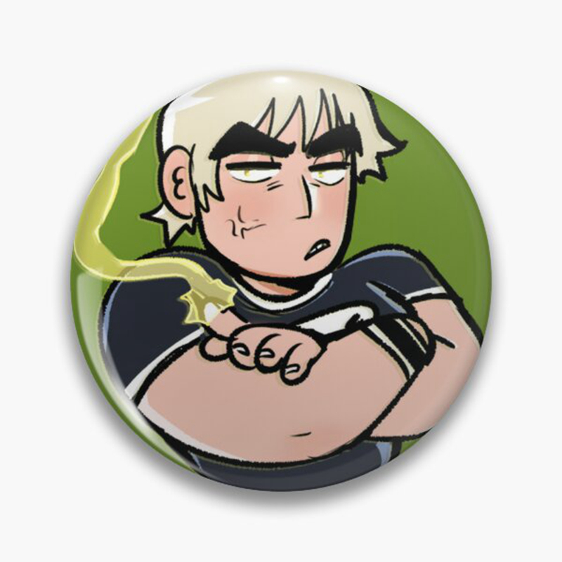31 สไตล์อะนิเมะ Scott Pilgrim  - Pin Button Badge บทวิจารณ์และราคา