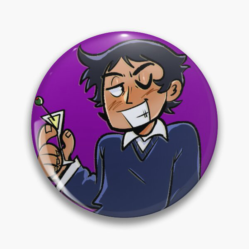 31 สไตล์อะนิเมะ Scott Pilgrim  - Pin Button Badge บทวิจารณ์และราคา