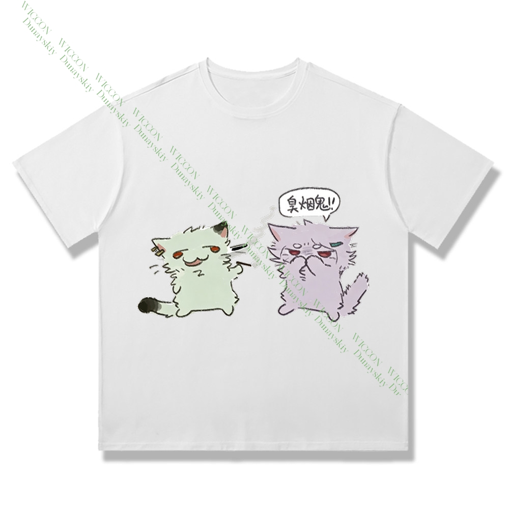 เสื้อยืดแขนสั้นลายพิมพ์น่ารัก  - Anime Merchandise T-Shirts บทวิจารณ์และราคา