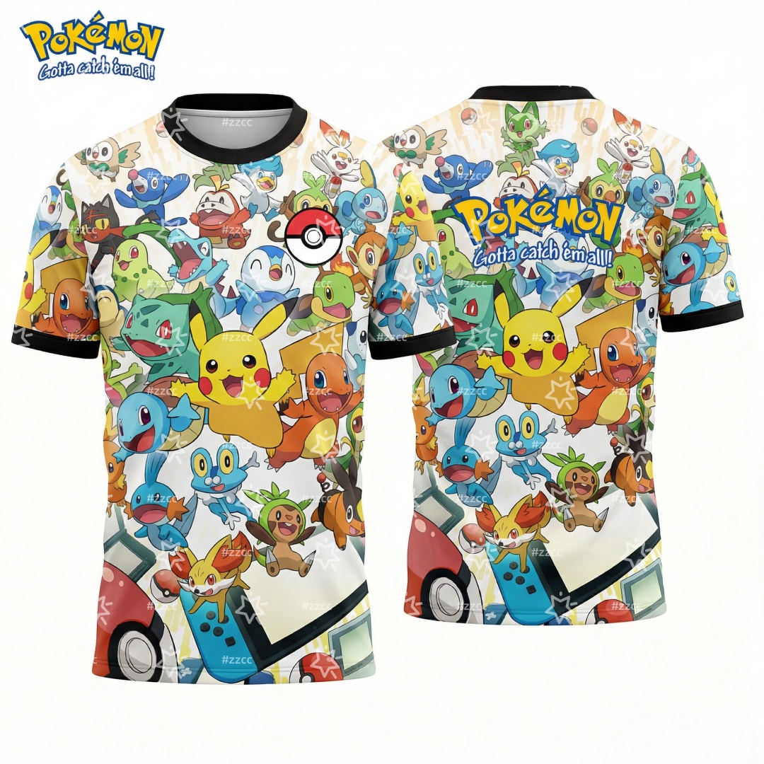 2026 โปเกมอน กราฟฟิกเสื้อฟุตบอ - Pokemon Anime Merchandise บทวิจารณ์และราคา