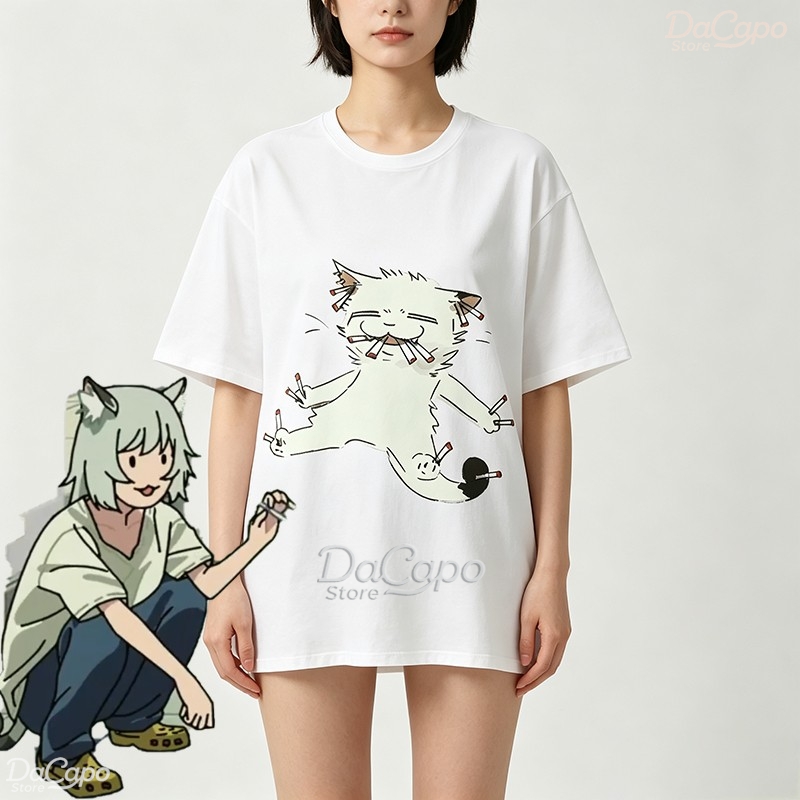 เสื้อยืดแขนสั้นลายการ์ตูนน่ารั - Anime Merchandise T-Shirts บทวิจารณ์และราคา