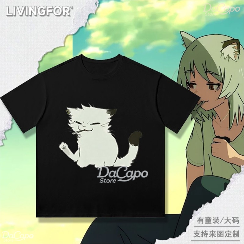 เสื้อยืดแขนสั้นลายการ์ตูนน่ารั - Anime Merchandise T-Shirts บทวิจารณ์และราคา