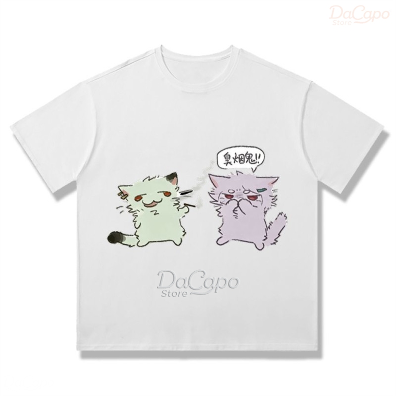 เสื้อยืดแขนสั้นลายการ์ตูนน่ารั - Anime Merchandise T-Shirts บทวิจารณ์และราคา