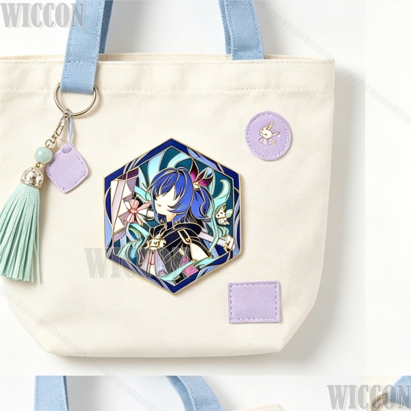 เข็มกลัด Genshin Impact รูปทรง - Anime Merchandise Jacket บทวิจารณ์และราคา