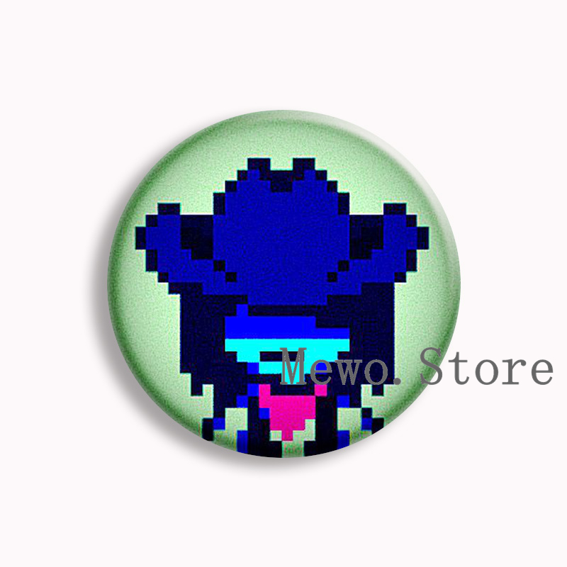 เกมยอดนิยม Deltarune Spamton T - Pin Button Badge บทวิจารณ์และราคา