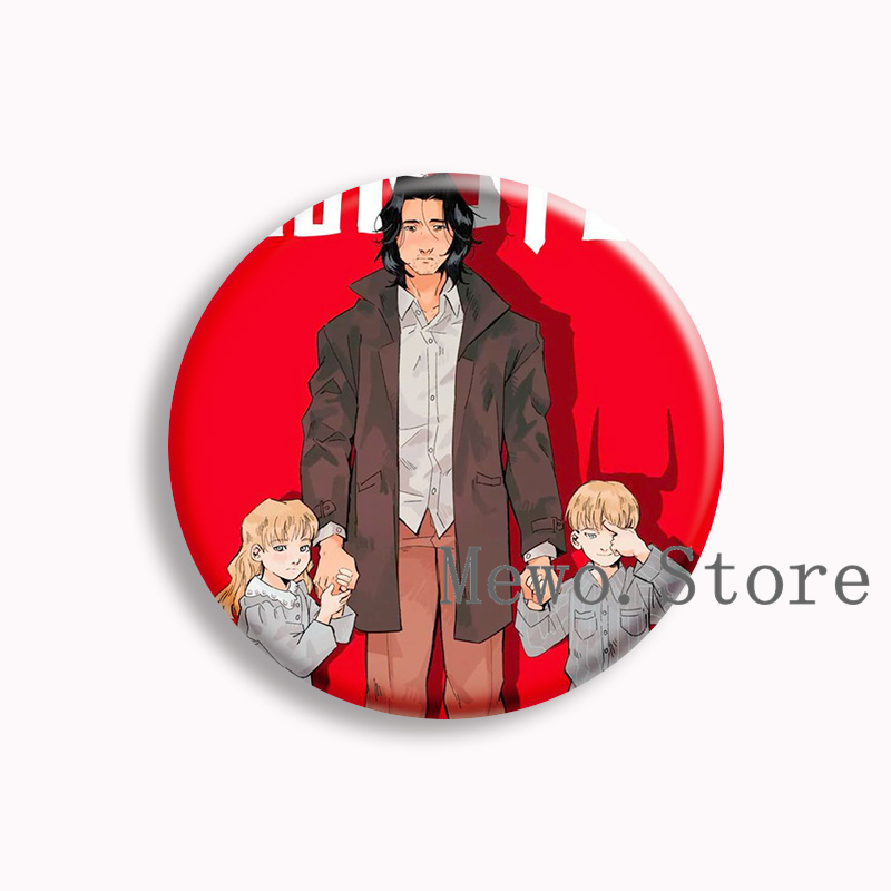 เข็มกลัดอนิเมะมอนสเตอร์ โยฮัน  - Pin Button Badge บทวิจารณ์และราคา