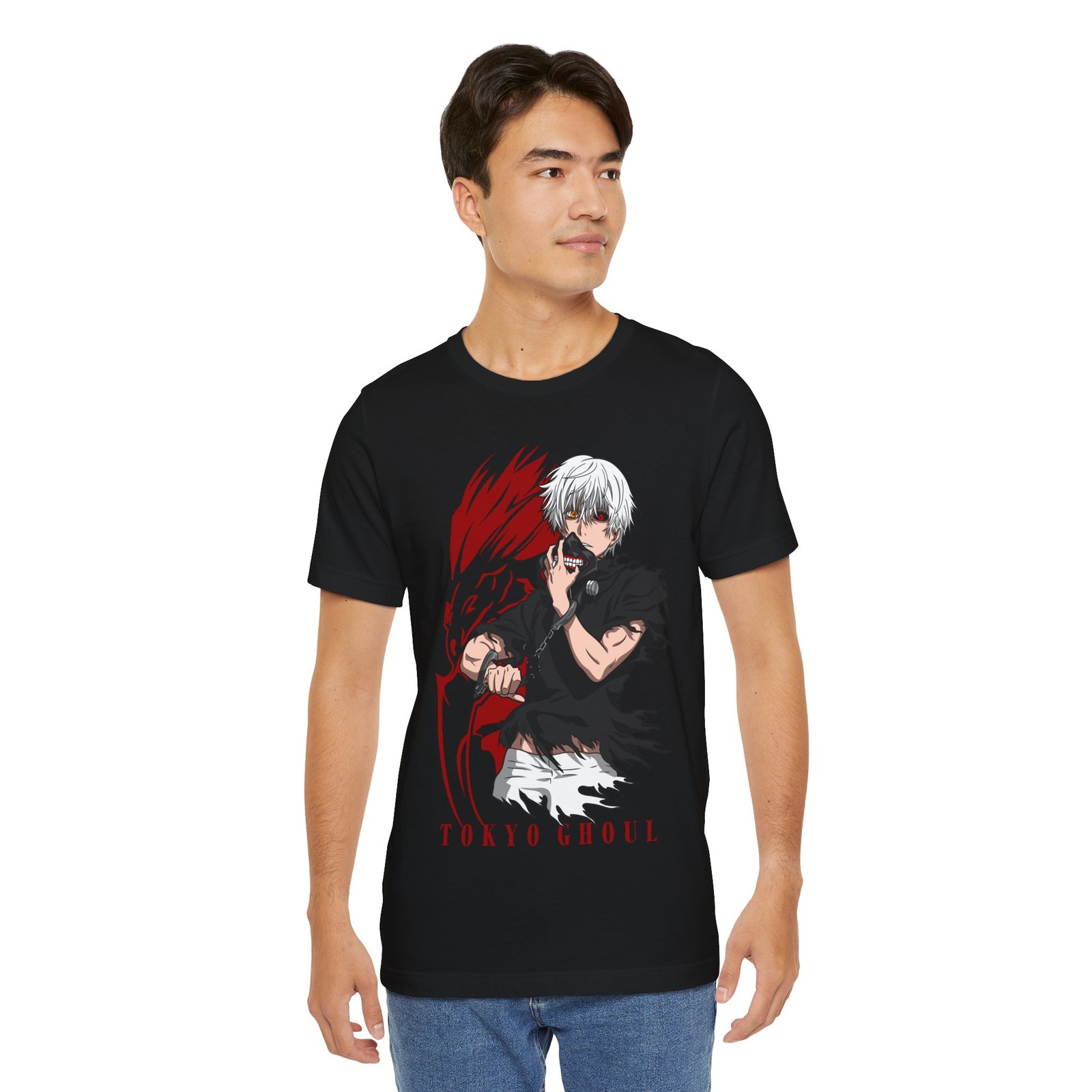 เสื้อยืดอนิเมะ Tokyo Ghoul, เส - Anime Merchandise T-Shirts บทวิจารณ์และราคา