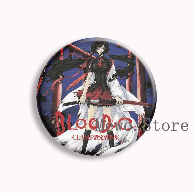 คลาสสิกอะนิเมะ Blood-C ปุ่มนุ่ - Pin Button Badge บทวิจารณ์และราคา