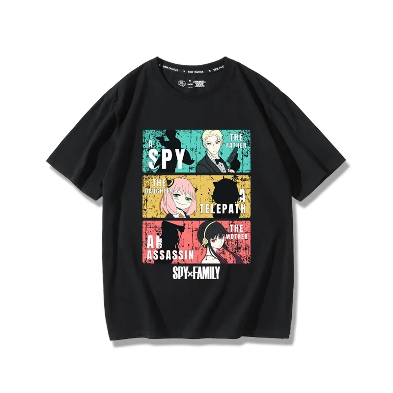 เสื้อยืดคอสเพลย์ธีมสายลับและคร - Anime Merchandise T-Shirts บทวิจารณ์และราคา
