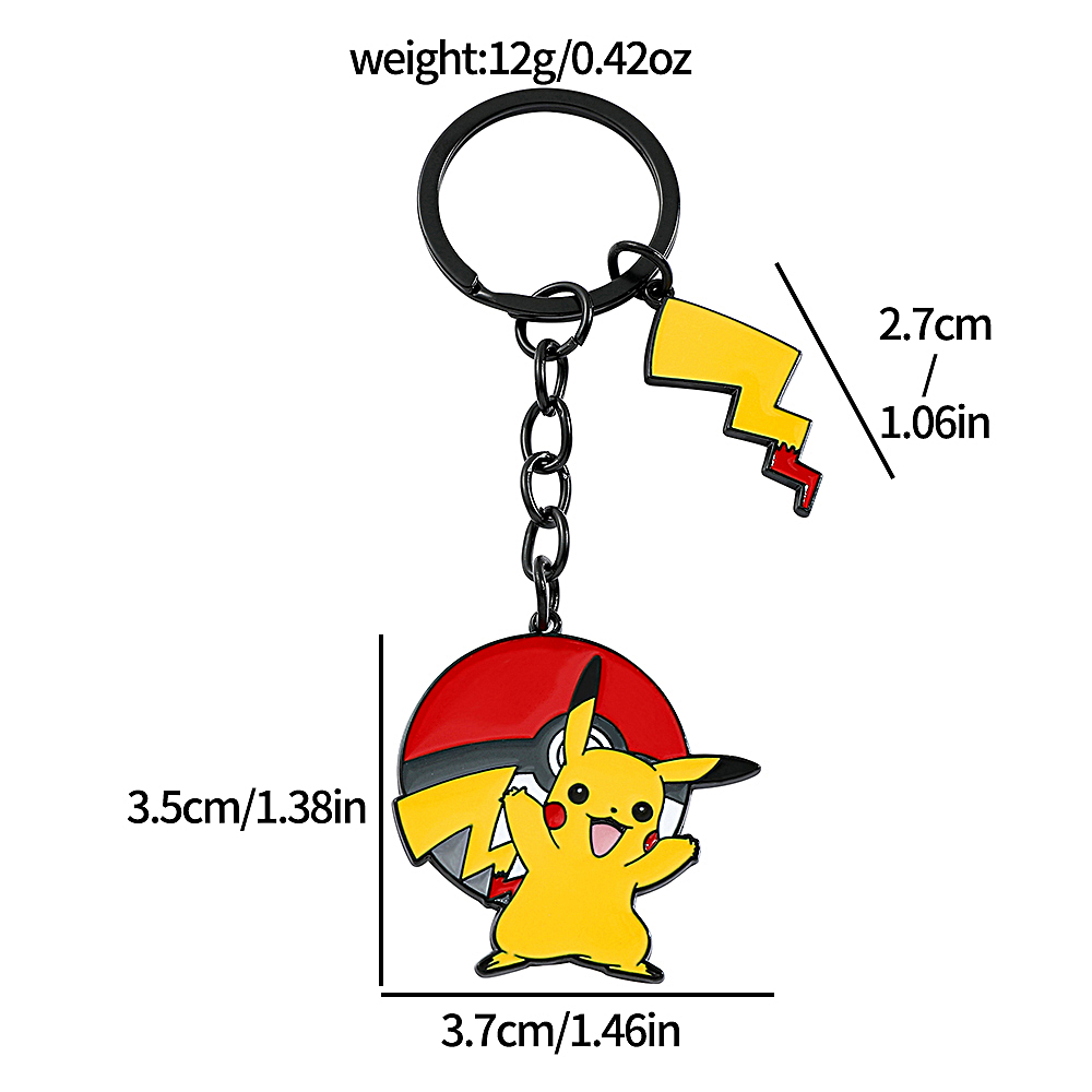 พวงกุญแจฟิกเกอร์อนิเมะ พิคาชู  - Pokemon Anime Merchandise บทวิจารณ์และราคา